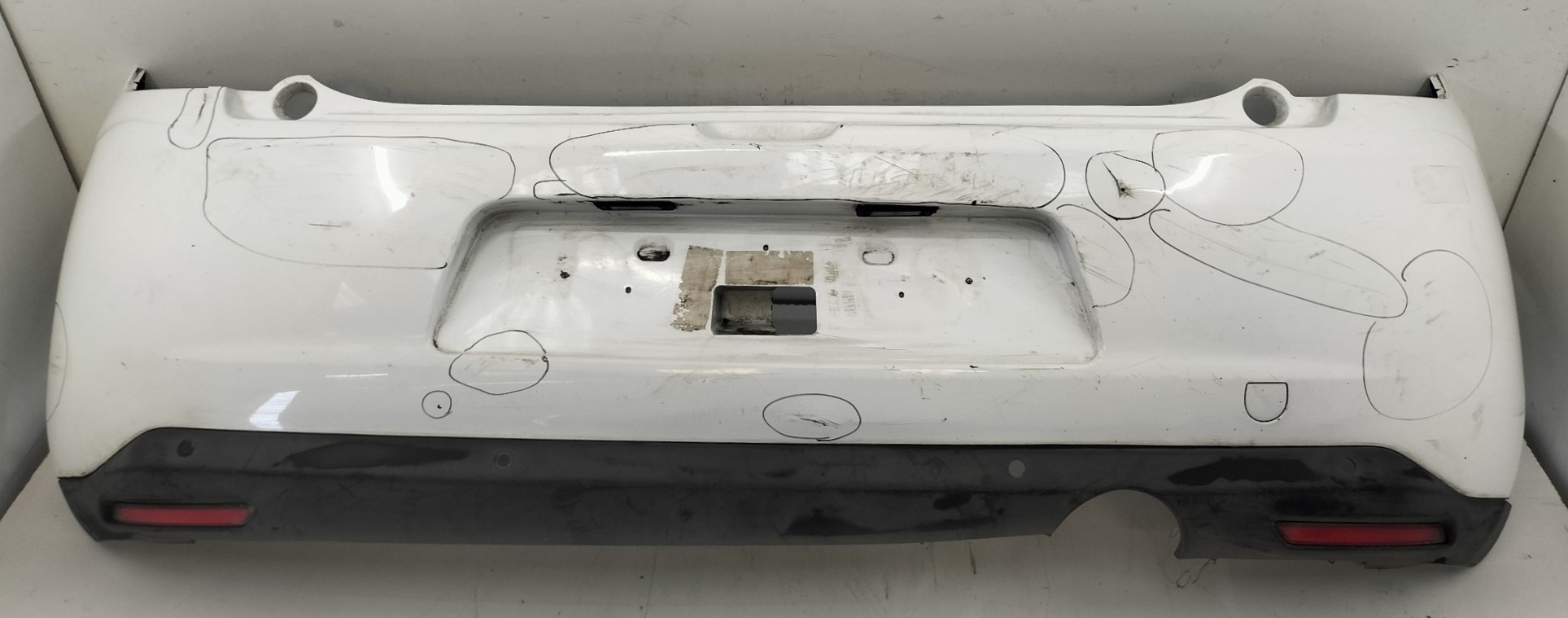 Pare choc arriere CITROEN C3 3 PHASE 2 1618082980