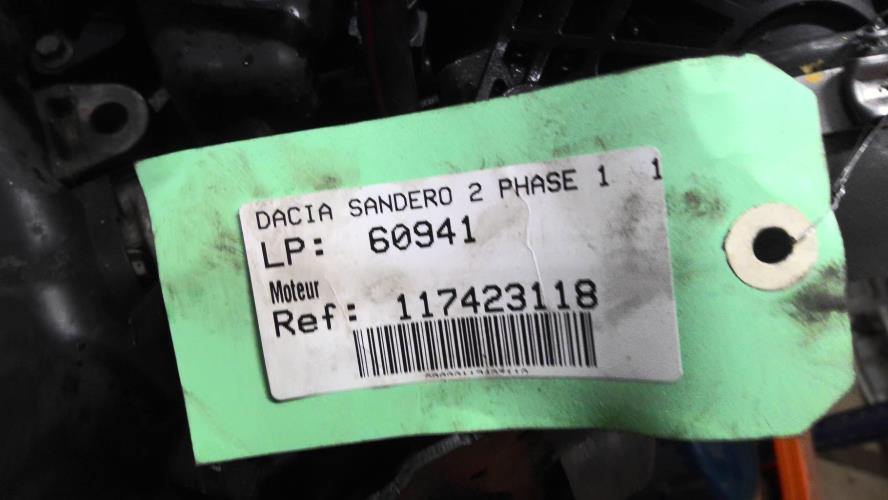 Motor DACIA SANDERO II (B8_)