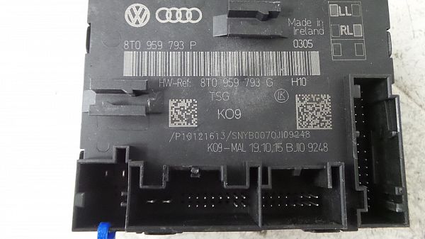 Central locking control unit AUDI A5 Convertible (8F7)