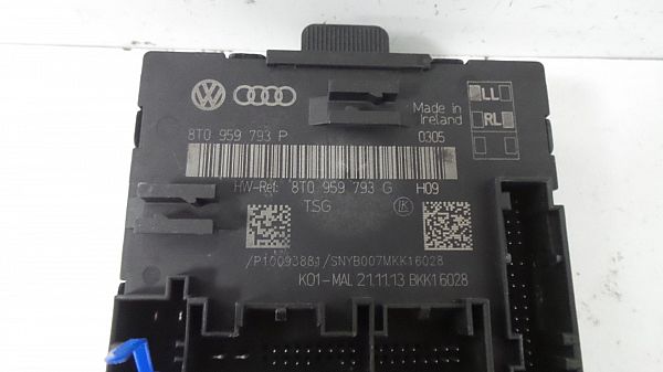 Central locking control unit AUDI A5 Sportback (8TA)