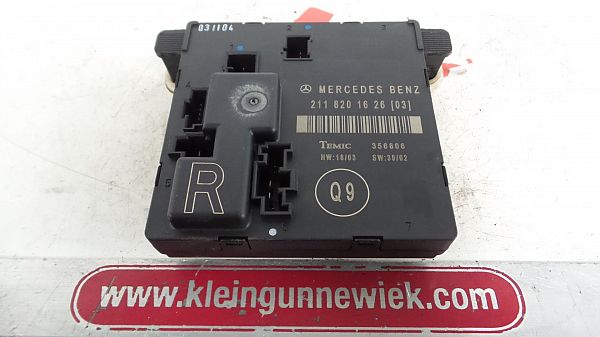 Unité commande module porte