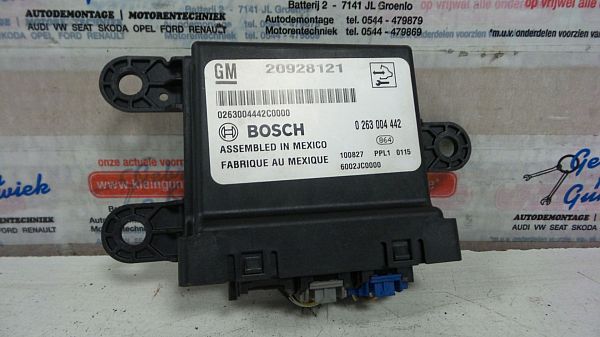 Feststellbremsmodul (EPB) OPEL MERIVA B MPV (S10)