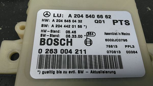 Feststellbremsmodul (EPB) MERCEDES-BENZ C-CLASS (W204)