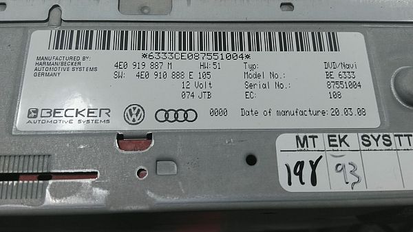 Unité module navigation GPS