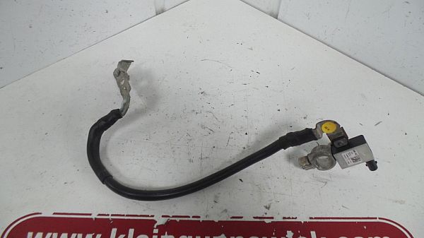 Negative earth cable battery
