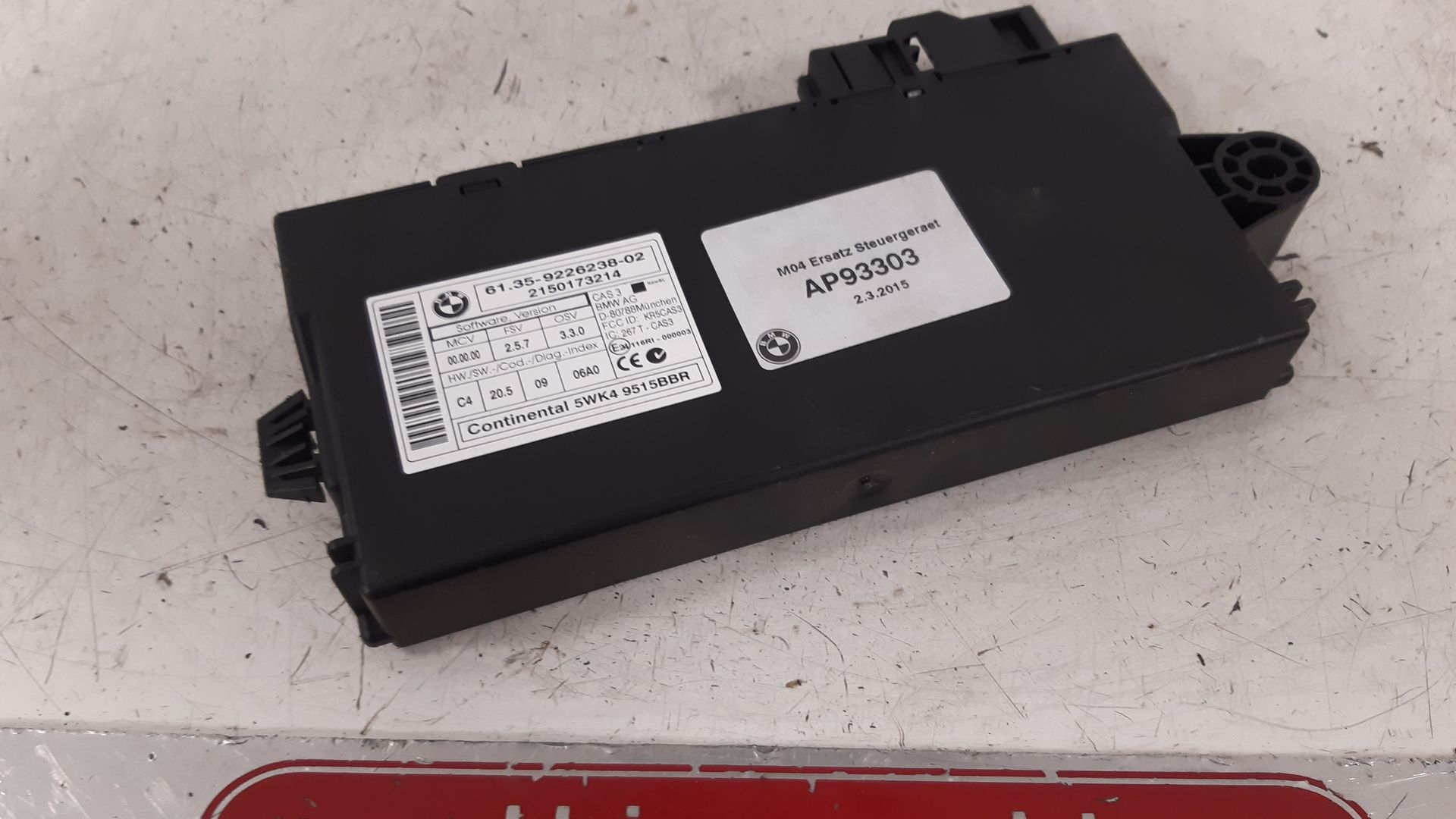 61-35-9-226-238: Comfort Control Module, Controller diverse