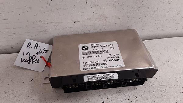 Transfer box differential control module