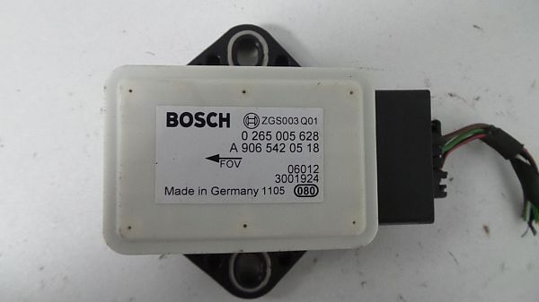 ESP acceleration yaw rate sensor