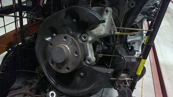 Wheel hub spindle
